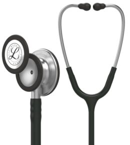 3M Littmann Classic III Stethoskop zur Überwachung, 5620, schwarzer Schlauch, 69 cm