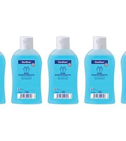 5x 100ml Flasche Sterillium Hygiene Händedesinfektion Desinfektionsmittel, Unparfümiert