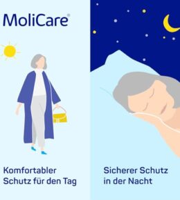 MoliCare Form Day: Anatomisch geformte Inkontinenz-Vorlage für Frauen und Männer bei moderater Urin- und Stuhlinkontinenz, 30 Stück