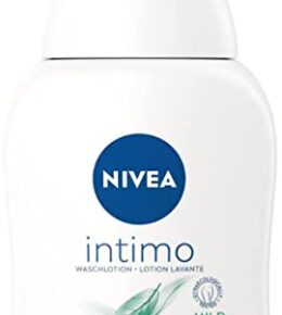 NIVEA Intimo Waschlotion Mild Fresh (250 ml), Intim Waschgel mit Milchsäure, Kamillenextrakt und Bio Jojobaöl, Intim Waschlotion für normale Haut