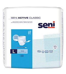 Seni 14743 Active Classic Pants Large mit 5,5 Tropfen Bauchumfang 100 bis 135 cm, 30 Stück