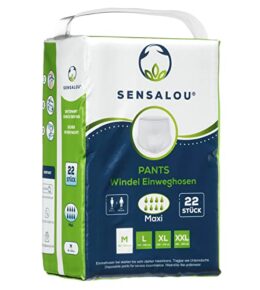Sensalou Inkontinenz Windeln Erwachsene Männer Frauen Größe M (22) - Windelhosen