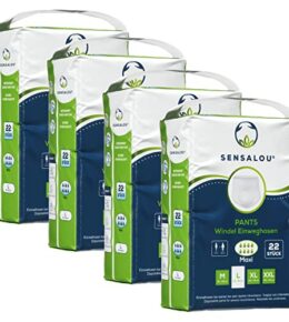 Sensalou Inkontinenzpants Erwachsene Männer Frauen Gr. L (88 Stk) Erwachsenenwindeln